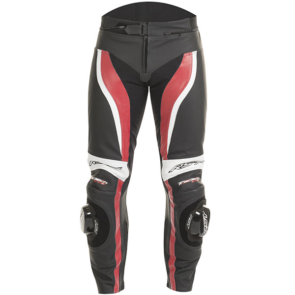 Image of RST Tractech Evo 2 Leather Jeans - Flo Red