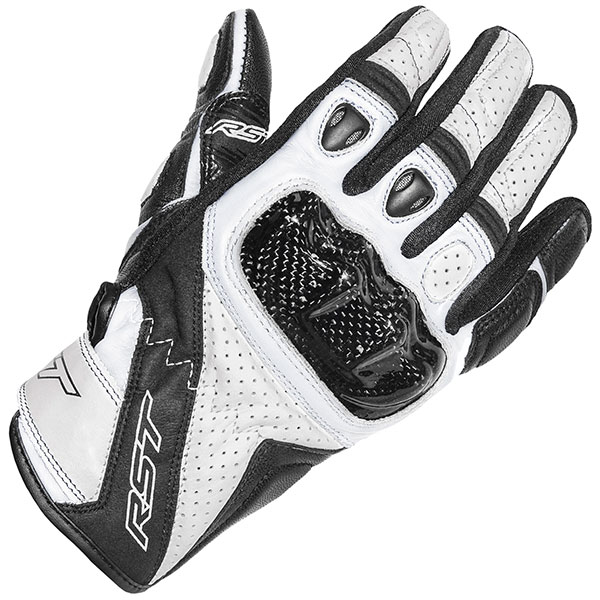 Image of RST Stunt 3 CE Mixed Gloves - White