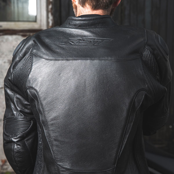 rst gt airbag leather jacket