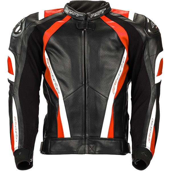 Image of RST Pro Series CPX-C Leather Jacket - Flo Red