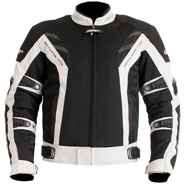 Image of RST Pro Series Ventilator 5 CE Textile Jacket - Silver / Black
