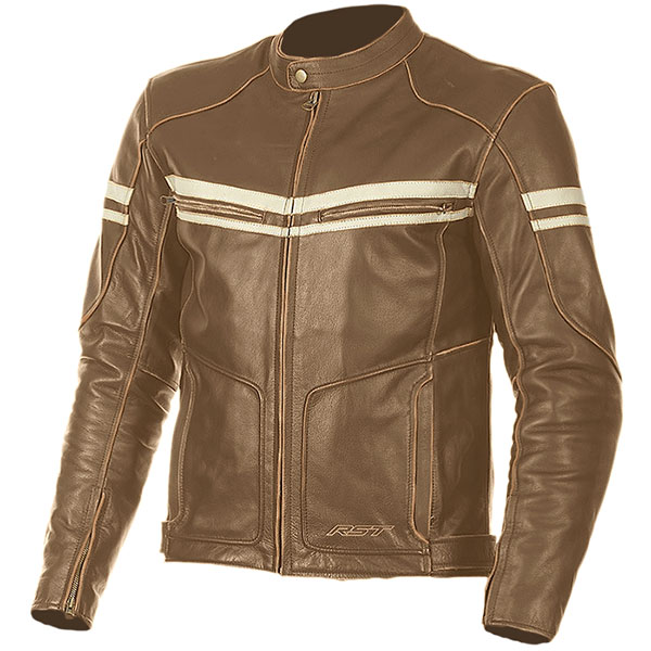 Rst Roadster Leather Jacket Brown