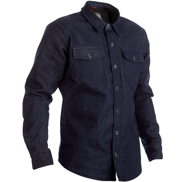 RST X Aramid Denim Aramid Lined CE Shirt - Denim - FREE UK DELIVERY