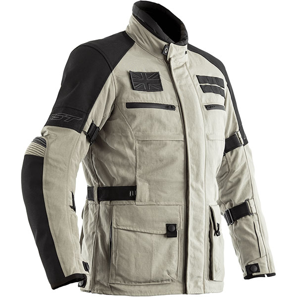 Image of RST Pro Series X-Raid CE Textile Jacket - Magnesium / Black