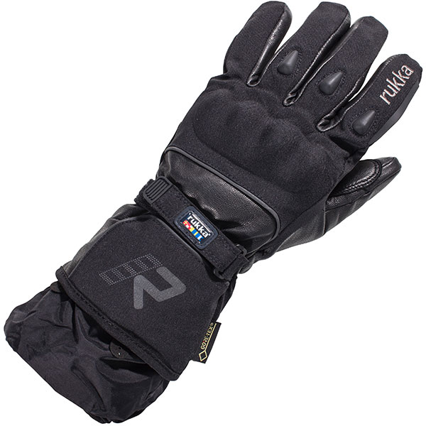 Image of Rukka Fiennes Gore-Tex Gloves - Black