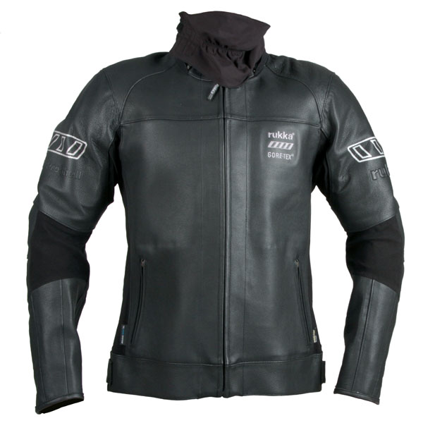 Rukka Merlin Leather Jacket Black Free Uk Delivery Rukka Merlin Leather Jacket Black