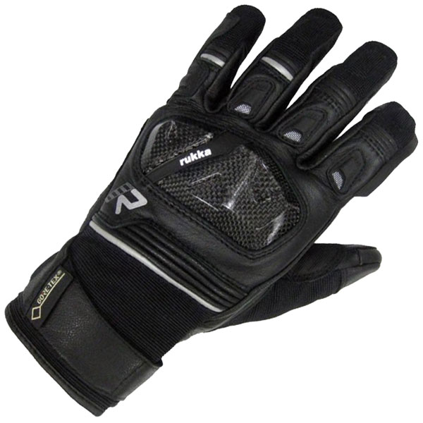 Image of Rukka Kalix GTX Leather &amp; Textile Gloves - Black