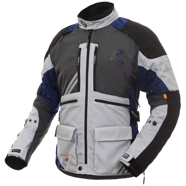 Image of Rukka Orivesi 2.0 Gore-Tex Textile Jacket - Silver / Blue