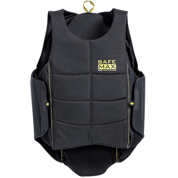 Safe Max Balistik Back Protector Vest Black FREE UK DELIVERY