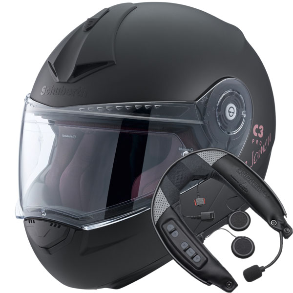 Schuberth C3 Pro Woman & SRC Bluetooth Reviews at ReviewBikeKit