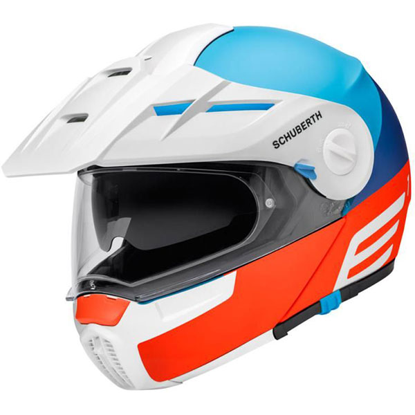 Image of Schuberth E1 Cut - Red / Blue
