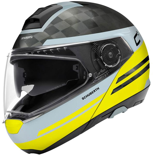 Image of Schuberth C4 Pro Carbon - Tempest Yellow