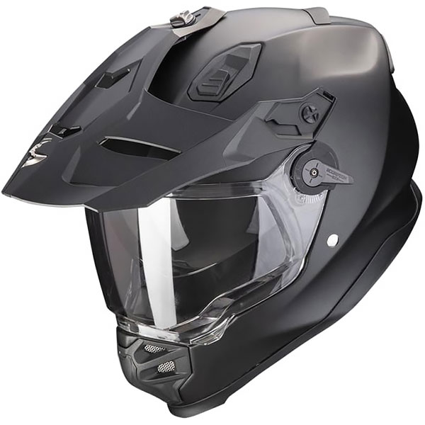 Scorpion ADF-9000 Air - Matt Pearl Black - FREE UK DELIVERY