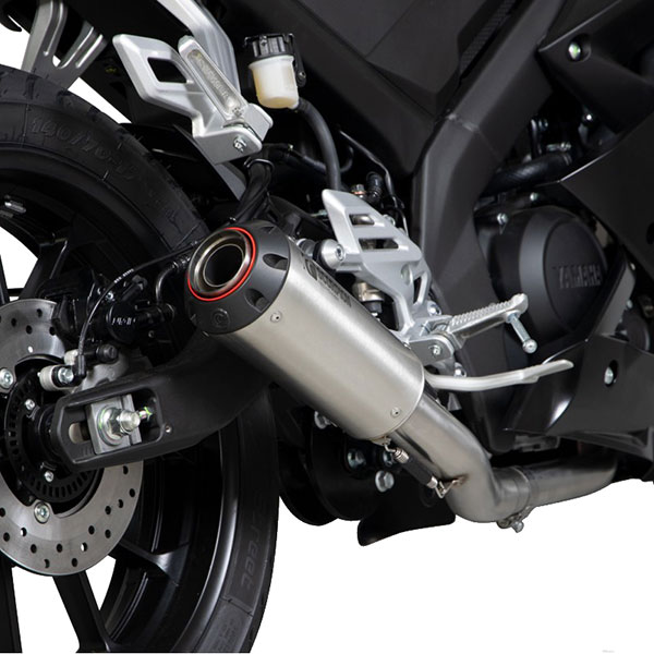 Scorpion Red Power Slip On Full System Yamaha Yzf R125 R15