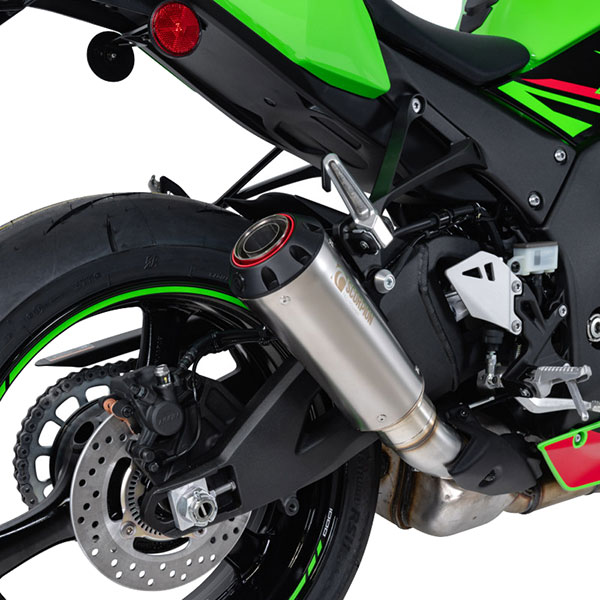 Scorpion Red Power Slip-On Exhaust - Kawasaki Ninja ZX-10R (21-25)