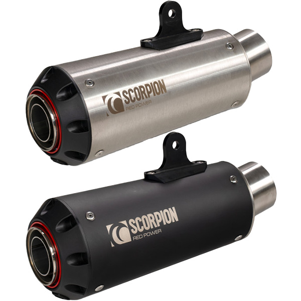 thumbnail image 2 of Scorpion Red Power Slip-On Exhaust For KTM 1290 Super Duke R / GT 2014–2019 – Stainless Steel, UK Made 2 of 6
