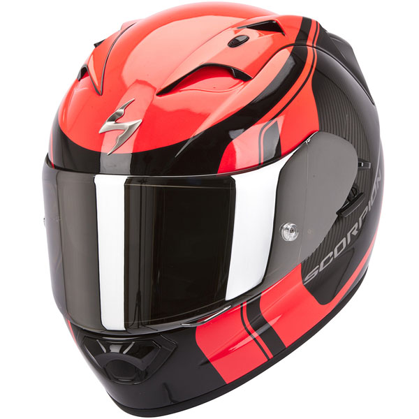 Scorpion Exo 1200 Air Stream Tour Black Red Free Uk Delivery