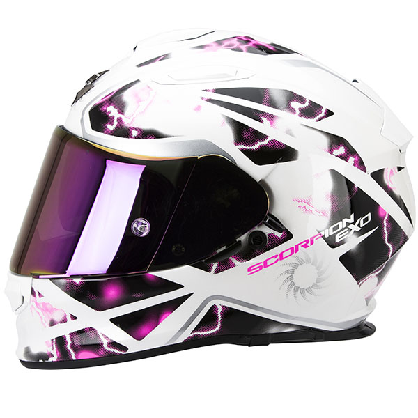 Scorpion Exo 510 Air Xena Pearl White Pink Free Uk Delivery