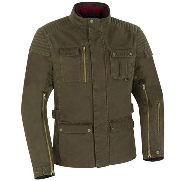 Image of Segura Leone Textile Jacket - Khaki