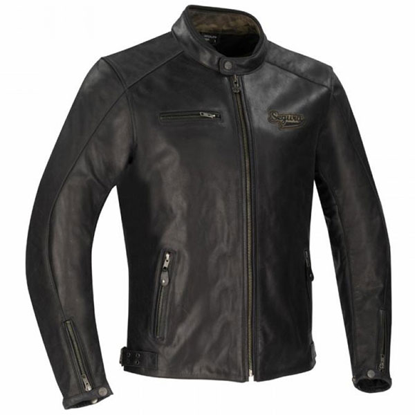 Image of Segura Chester Leather CE Jacket - Black