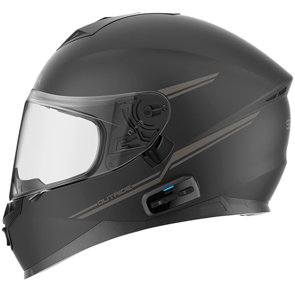 SENA Outride Bluetooth Helmet Matt Black FREE UK DELIVERY