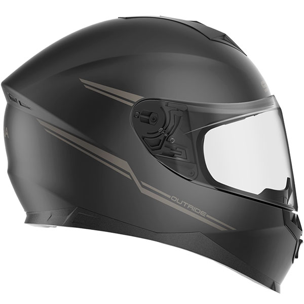 SENA Outride Bluetooth Helmet Matt Black FREE UK DELIVERY