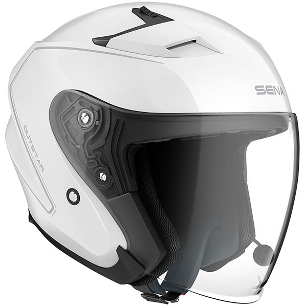 SENA Outstar Bluetooth Helmet White FREE UK DELIVERY