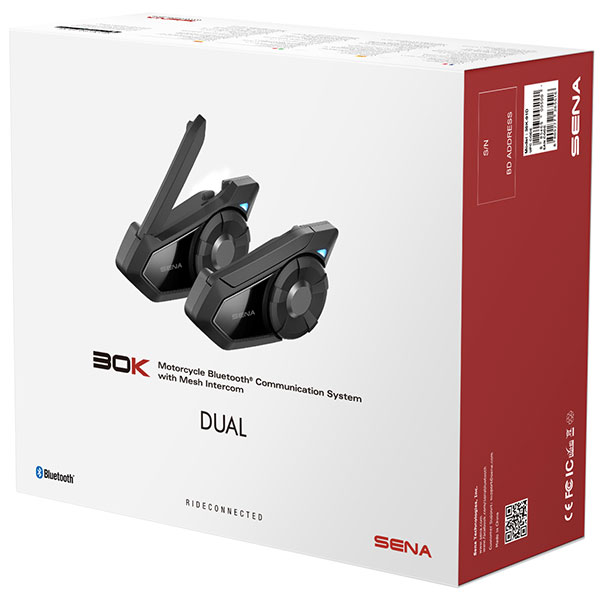 Sena 30K Bluetooth Headset \u0026 Intercom 