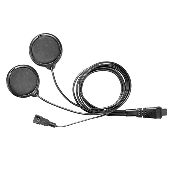 Pack Casque + Kit bluetooth et intercom : HJC C10 Black + Kit Bluetooth  SMH5 Solo