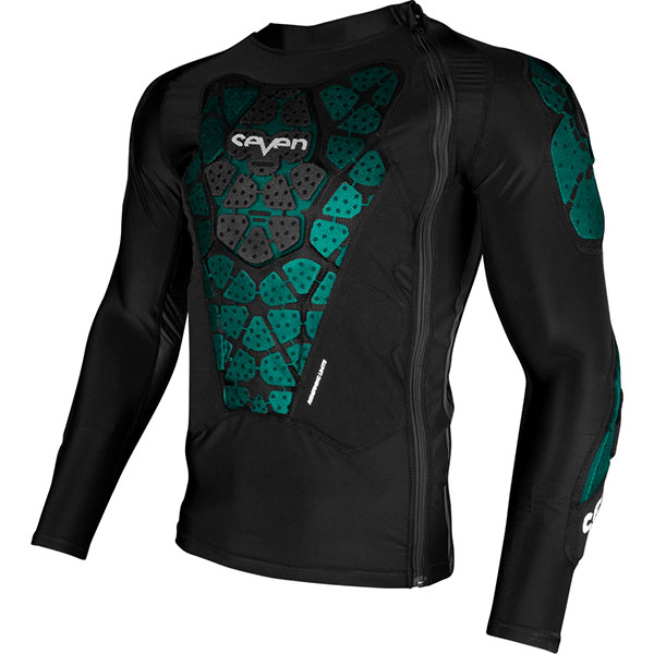 Seven MX Fusion Compression Jersey Black FREE UK DELIVERY