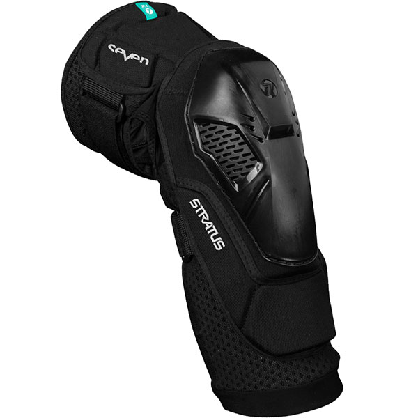 Seven MX Stratus Knee Guard Black FREE UK DELIVERY
