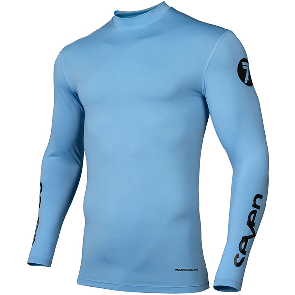 Seven MX Zero Compression Jersey Blue FREE UK DELIVERY