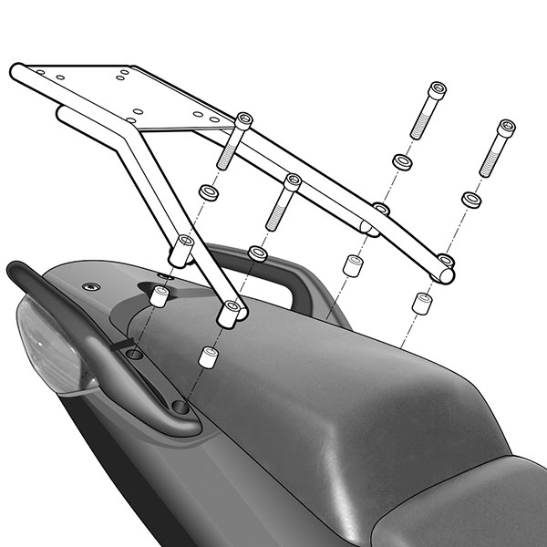 Shad Top Box Fitting Kit H0CB10ST - Honda CBF1000 FA - FREE UK DELIVERY