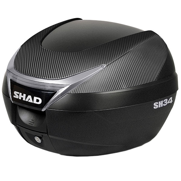 Image of Shad SH34 Top Case - Carbon - 34 Litre