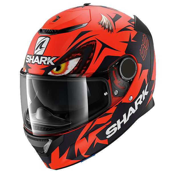 Shark Spartan - Lorenzo Austrian GP Replica Matt Red - FREE UK DELIVERY