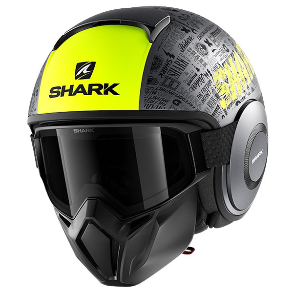 Image of Shark Street Drak Tribute RM - Matt Anthracite / Yellow / Black