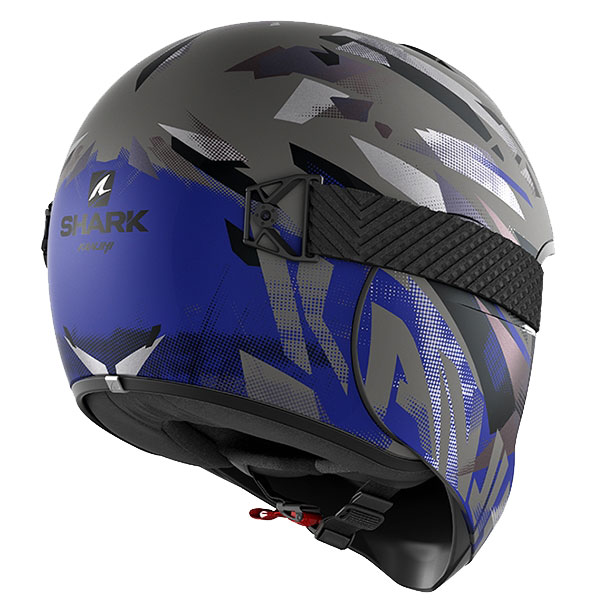 Shark Vancore 2 - Kanhji Matt Anthracite / Black / Blue - FREE UK DELIVERY