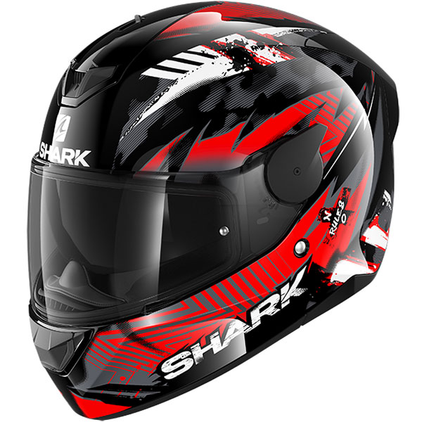 Image of Shark D-Skwal 2 Penxa - Black / Red / Anthracite