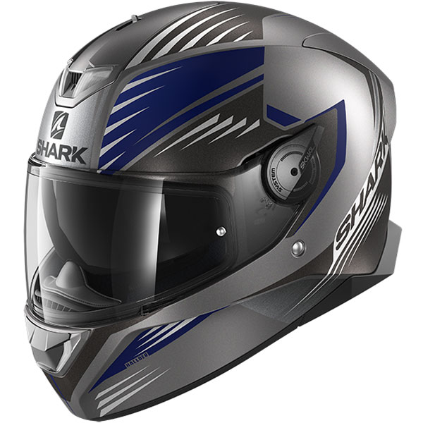 Image of Shark Skwal 2.2 Hallder - Matt Anthracite / Blue