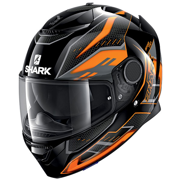 Image of Shark Spartan 1.2 Antheon - Black / Orange