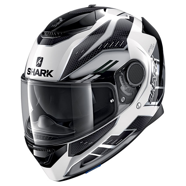 Image of Shark Spartan 1.2 Antheon - White / Silver / Black