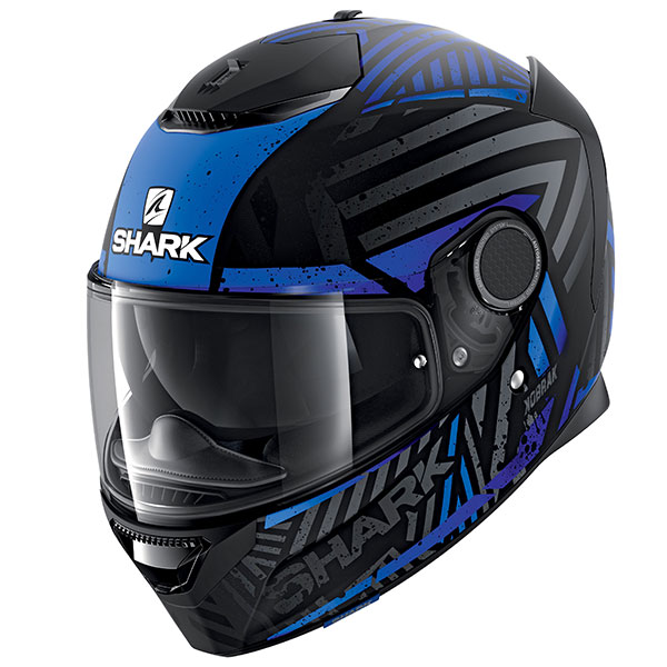 Image of Shark Spartan 1.2 Kobrak - Black / Blue