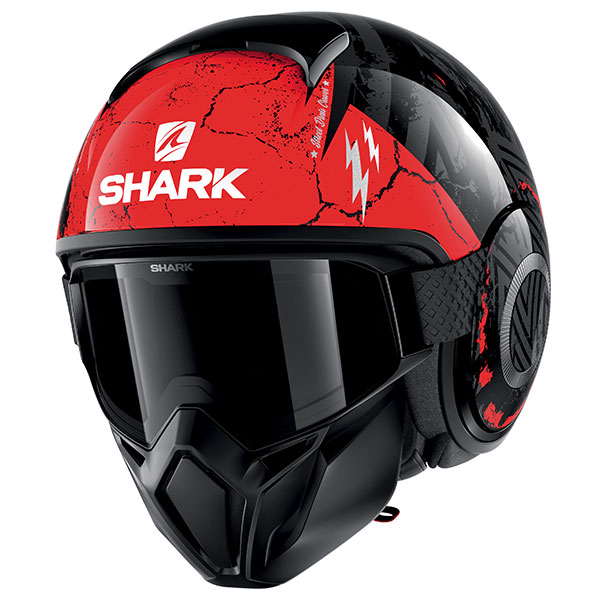 Image of Shark Street Drak Crower - Black / Anthracite / Red