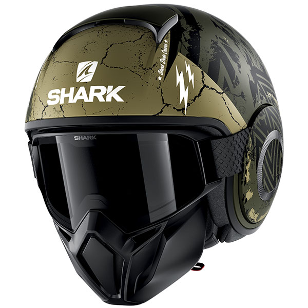 Image of Shark Street Drak Crower - Matt Green / Black