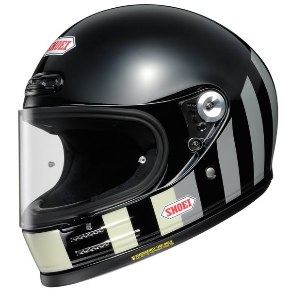 Image of Shoei Glamster Resurrection TC-5 - Black / Grey