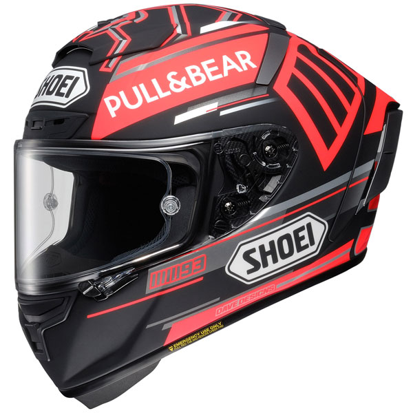 Image of Shoei X-Spirit 3 - Marquez Black Concept TC-1