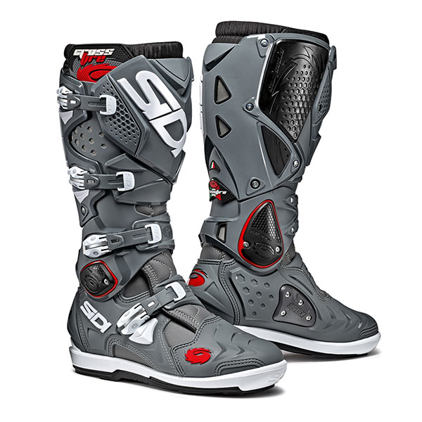 Image of Sidi Crossfire 2 SRS Boots - Grey / Grey