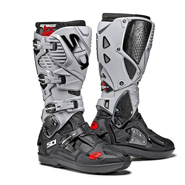 Image of Sidi Crossfire 3 SRS Boots - Black / Ash