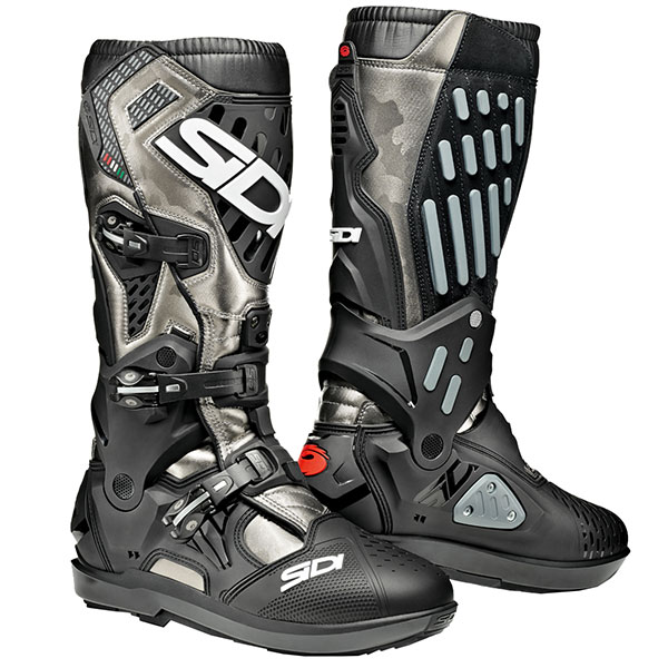 Image of Sidi Atojo SRS Boots - Lead Grey / Black