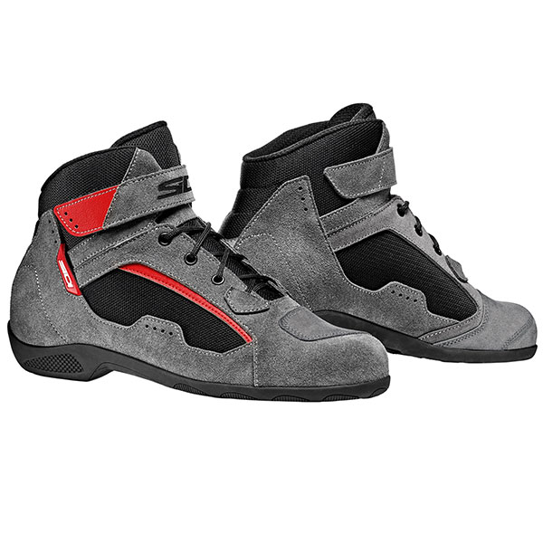 Image of Sidi Duna Boots - Grey / Red